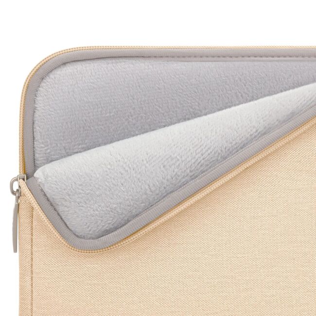 Husă Laptop Slim Business 15-16" – Design Elegant, Protecție Completă, Compartiment Accesorii, Ideală pentru MacBook, Lenovo, ASUS, HP, Dell, caffe latte