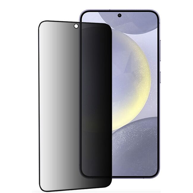 Folie sticla pentru  Oppo A40 111D Privacy Full Glue, negru