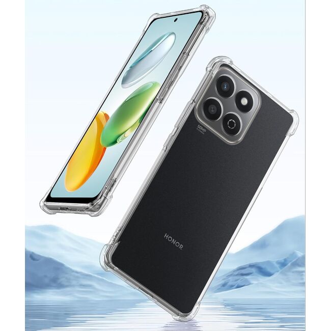 Husa pentru  Honor 200 Smart Slim Anti-Shock 1.5mm reinforced 4 corners, transparent