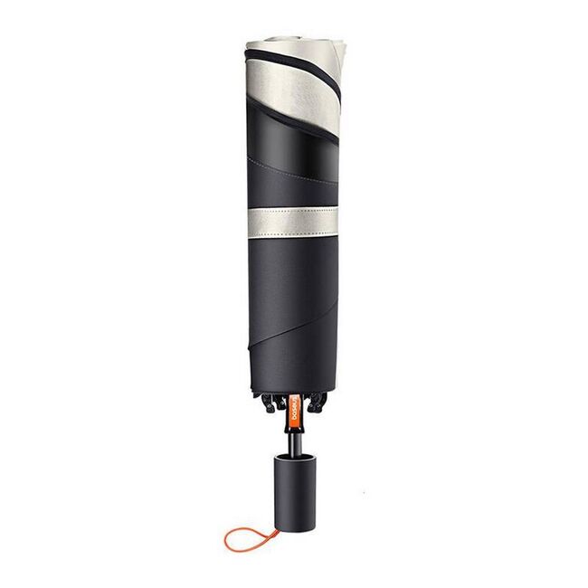 Parasolar auto pliabil tip umbrela Baseus, negru, 134 x 75cm
