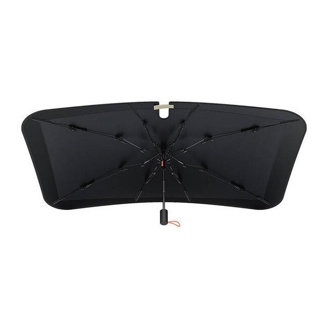 Parasolar auto pliabil tip umbrela Baseus, negru, 134 x 75cm