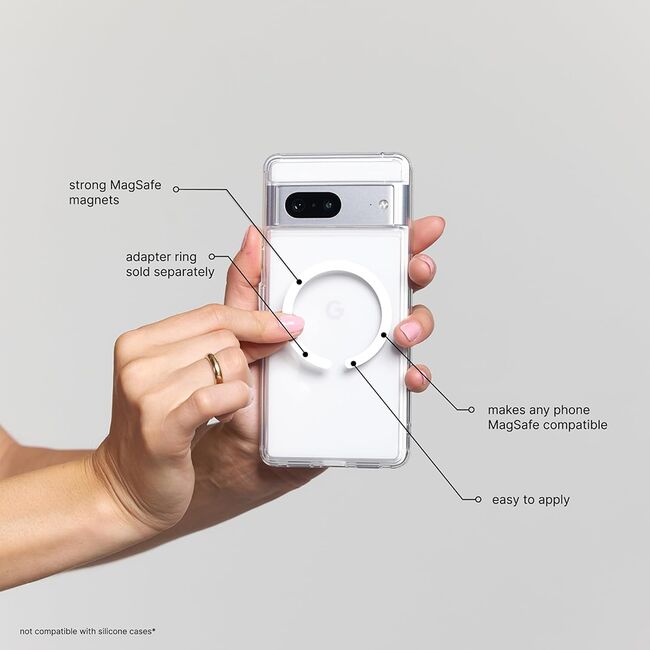 Popsockets original, suport cu functii multiple, Transparent Black