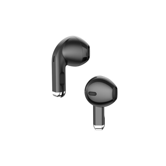 Casti Wireless in-ear XO WARNING Design G12, carcasa metalica cu functie de Incarcare, Bluetooth 5.3 TWS, Negru