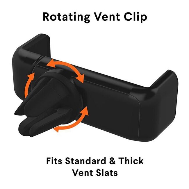 Suport Auto Universal XO Design XO-C8, Vent Mount, Negru
