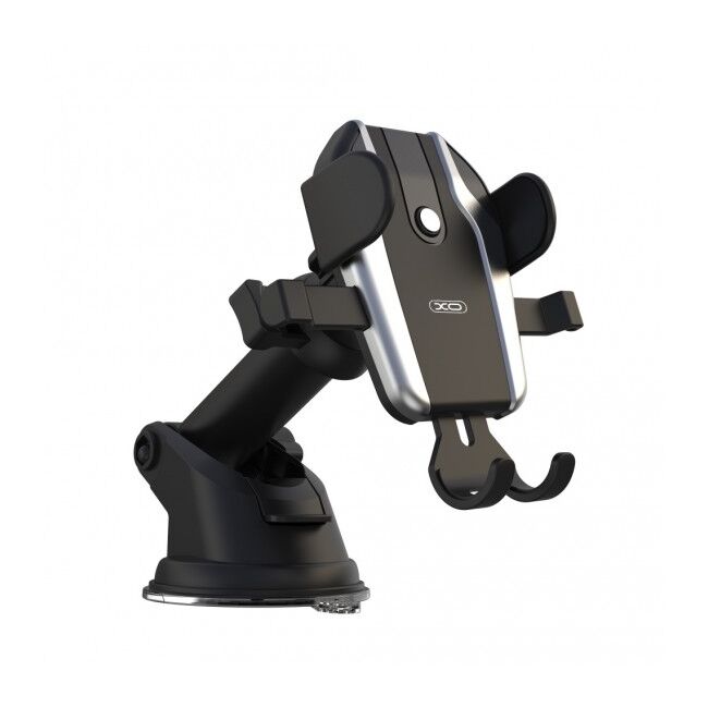 Suport Auto XO C77 Gravity cu Prindere pe Bord sau Parbriz, Rotire 360°, Negru
