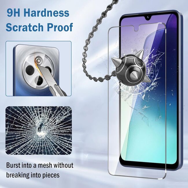 Folie din sticla pentru  Xiaomi Redmi 14C Clear Glass - transparent