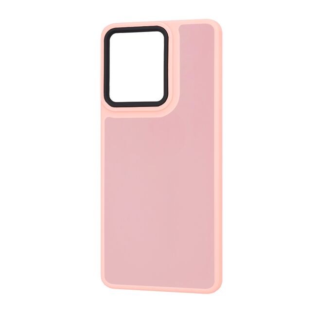 Husa pentru  Motorola Edge 50 Pro Ghost Series frosted - roz