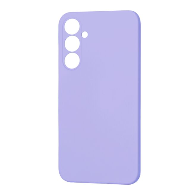 Husa pentru  Samsung Galaxy S23 FE Liquid Silicone cu MagSafe, subțire, captusita cu microfibra, anti amprentă, protectie cameră foto, lavanda