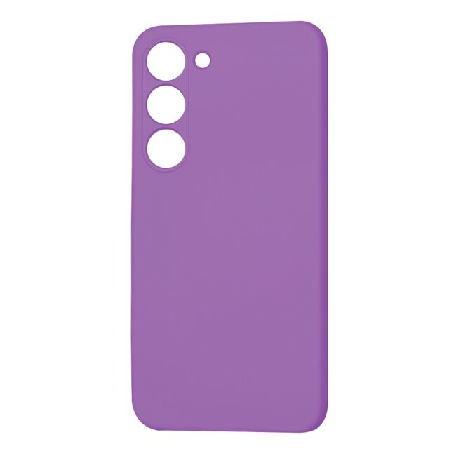 Husa pentru  Samsung Galaxy S23 Liquid Silicone cu MagSafe, subțire, captusita cu microfibra, anti amprentă, protectie cameră foto, mov