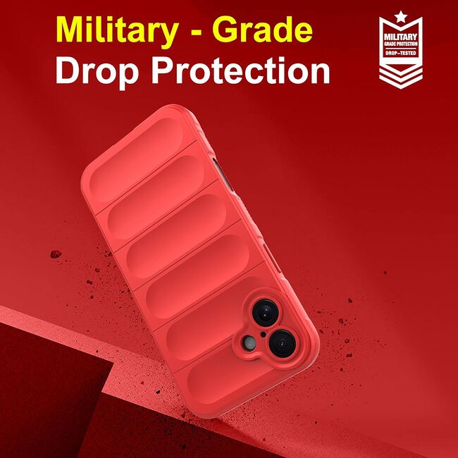 Husa pentru  iPhone 16 Liquid Silicone, Microfibre Lining, Non-Slip Airbag Design, mov