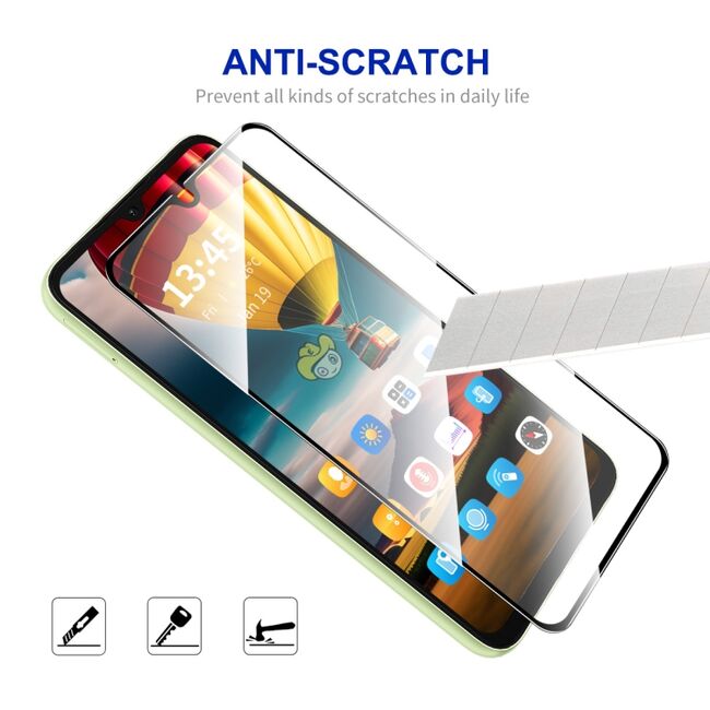 Folie sticla pentru  Xiaomi Redmi 14C 111d Full Cover / Full Glue tempered glass - clear