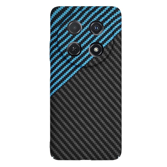 Husa pentru  Huawei Nova 12i CarbonFiber UltraSlim, Lightweight, albastru inchis