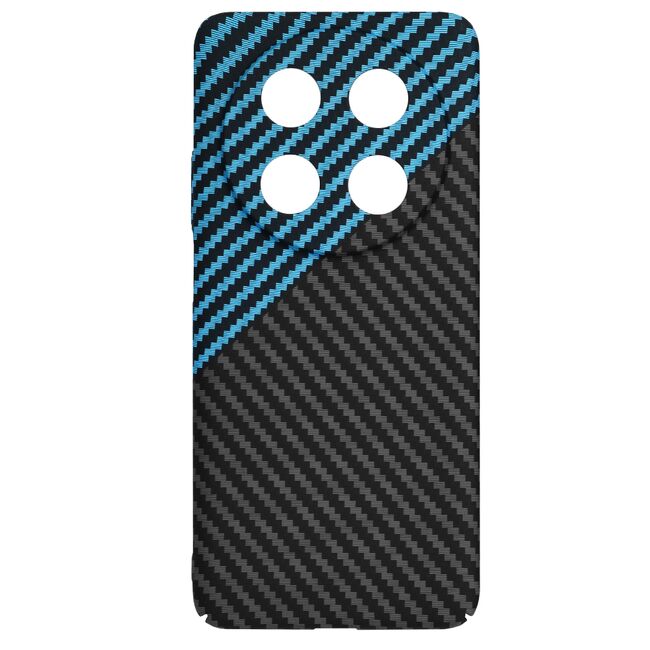 Husa pentru  Huawei Nova 12i CarbonFiber UltraSlim, Lightweight, albastru inchis