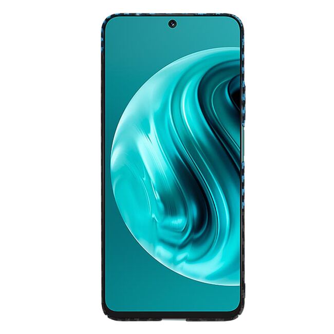 Husa pentru  Huawei Nova 12i CarbonFiber UltraSlim, Lightweight, albastru inchis