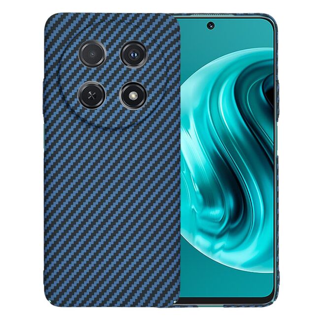 Husa pentru  Huawei Nova 12i CarbonFiber UltraSlim, Lightweight, albastru