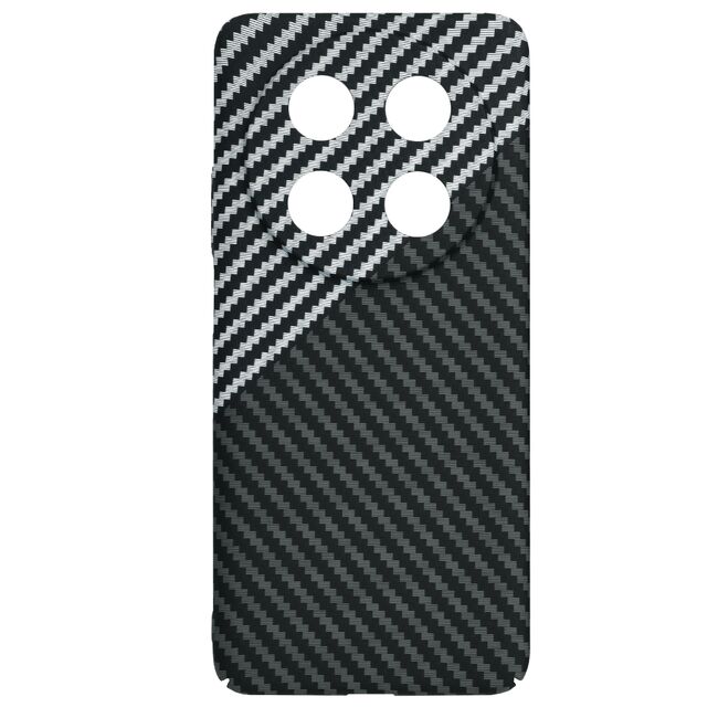 Husa pentru  Huawei Nova 12i CarbonFiber UltraSlim, Lightweight, gri