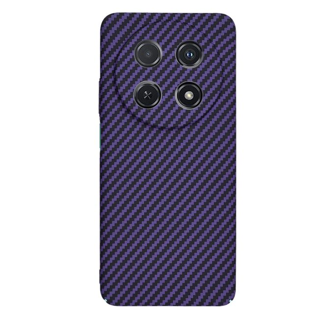 Husa pentru  Huawei Nova 12i CarbonFiber UltraSlim, Lightweight, mov