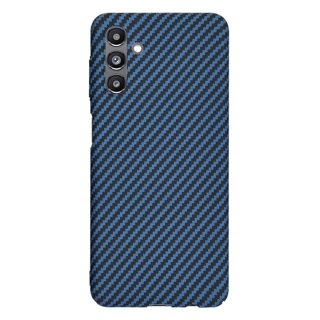 Husa pentru  Samsung Galaxy A13 5G CarbonFiber UltraSlim, Lightweight, albastru