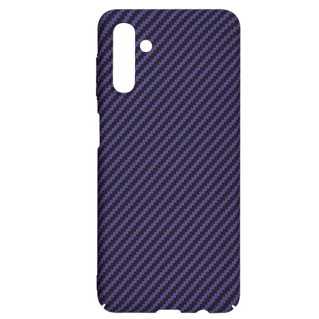 Husa pentru  Samsung Galaxy A13 5G CarbonFiber UltraSlim, Lightweight, mov