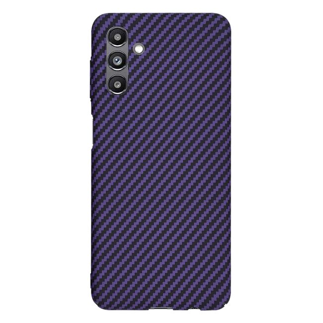 Husa pentru  Samsung Galaxy A13 5G CarbonFiber UltraSlim, Lightweight, mov