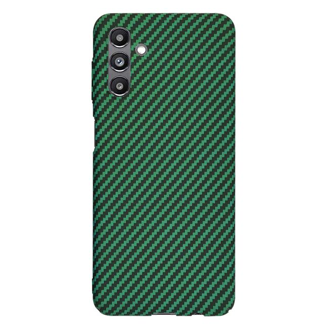 Husa pentru  Samsung Galaxy A13 5G CarbonFiber UltraSlim, Lightweight, verde