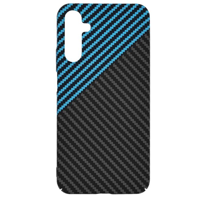 Husa pentru  Samsung Galaxy A14 4G, 5G CarbonFiber UltraSlim, Lightweight, albastru inchis