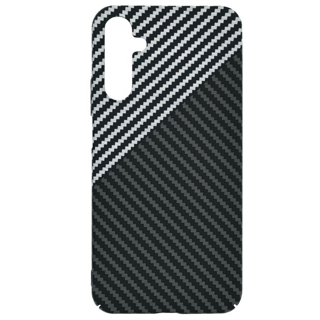 Husa pentru  Samsung Galaxy A14 4G, 5G CarbonFiber UltraSlim, Lightweight, gri