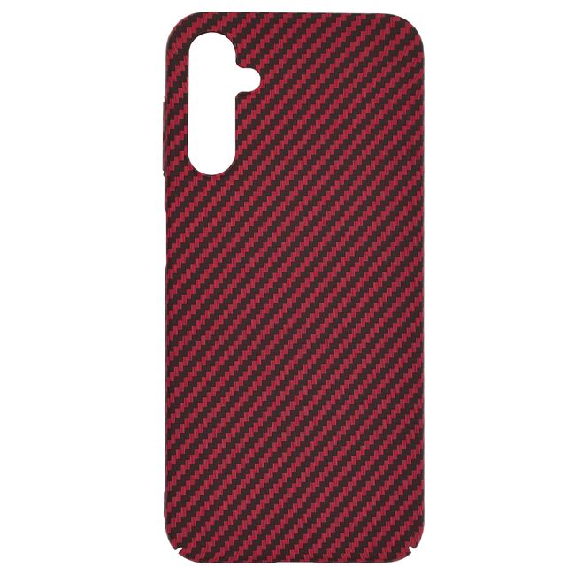 Husa pentru  Samsung Galaxy A14 4G, 5G CarbonFiber UltraSlim, Lightweight, rosu