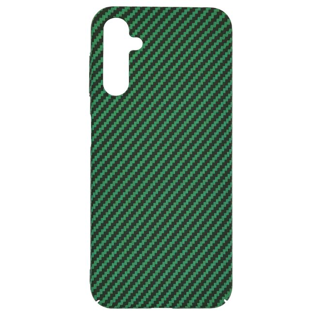 Husa pentru  Samsung Galaxy A14 4G, 5G CarbonFiber UltraSlim, Lightweight, verde