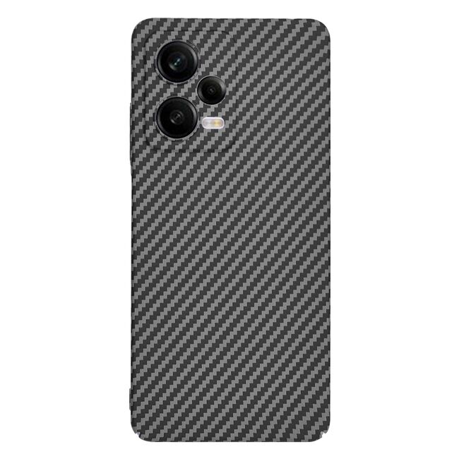 Husa pentru  Xiaomi Redmi Note 12 Pro CarbonFiber UltraSlim, Lightweight, negru