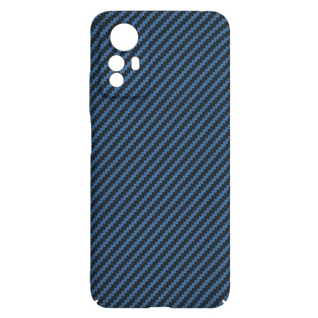 Husa pentru  Xiaomi Redmi Note 12S 4G CarbonFiber UltraSlim, Lightweight, albastru