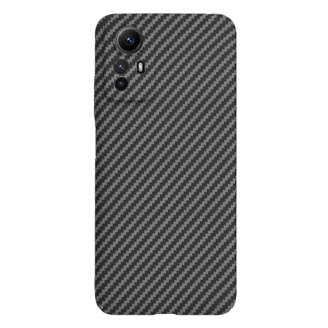 Husa pentru  Xiaomi Redmi Note 12S 4G CarbonFiber UltraSlim, Lightweight, negru