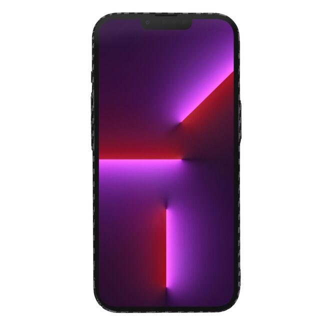 Husa pentru  iPhone 13 Pro CarbonFiber UltraSlim, Lightweight, negru