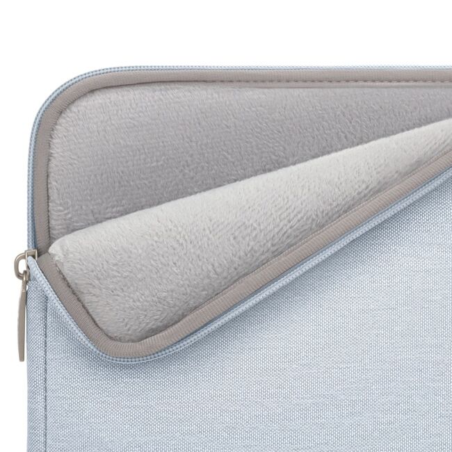 Husă Laptop 13-14" Slim SoftTouch – Design Elegant, Protecție Premium, Compartiment Accesorii, Ideală pentru MacBook, ASUS, Lenovo, HP, Dell, winter blue