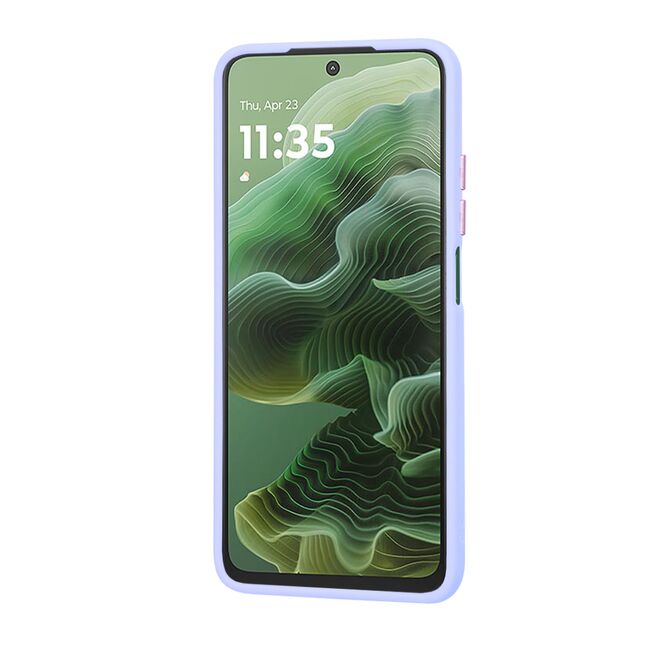 Husa pentru  Motorola Moto G35 Ghost Series frosted - mov