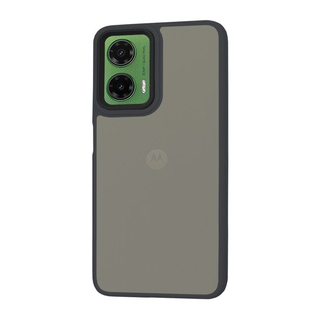 Husa pentru  Motorola Moto G35 Ghost Series frosted - negru