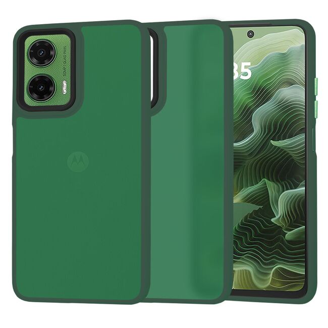 Husa pentru  Motorola Moto G35 Ghost Series frosted - verde