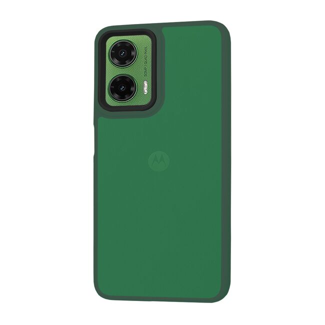Husa pentru  Motorola Moto G35 Ghost Series frosted - verde