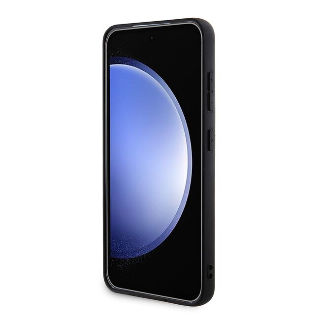 Husa pentru  Samsung Galaxy S24+ Plus Guess - 4G Collection Leather MagSafe - negru