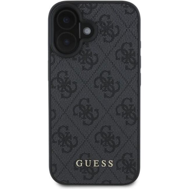 Husa pentru  iPhone 16 Guess - Hardcase 4G Classic - negru