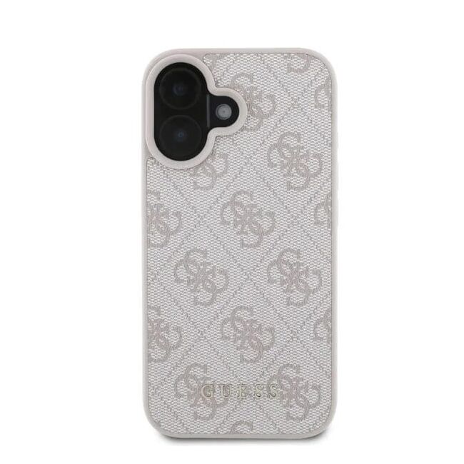 Husa pentru  iPhone 16 Guess - Hardcase 4G Classic - roz