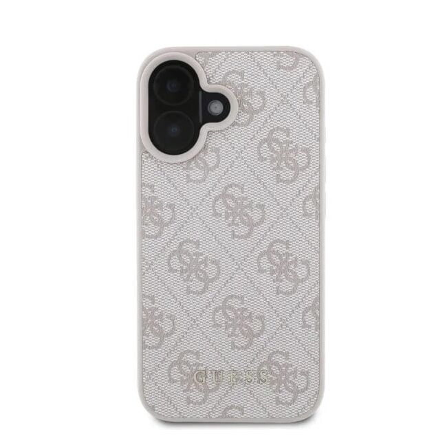 Husa pentru  iPhone 16 Plus Guess - Hardcase 4G Classic - roz