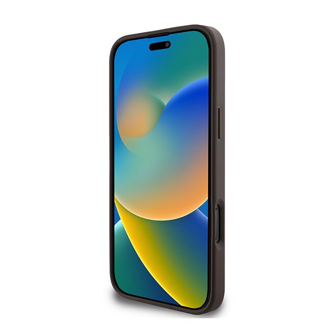 Husa pentru  iPhone 16 Pro Max Guess - Hardcase 4G Classic - roz