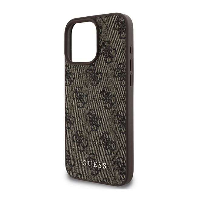 Husa pentru  iPhone 16 Pro Max Guess - Hardcase 4G Classic - roz