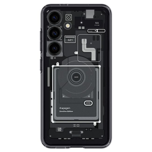 Husa premium pentru  Samsung Galaxy S24 FE Ultra Hybrid Zero One - negru