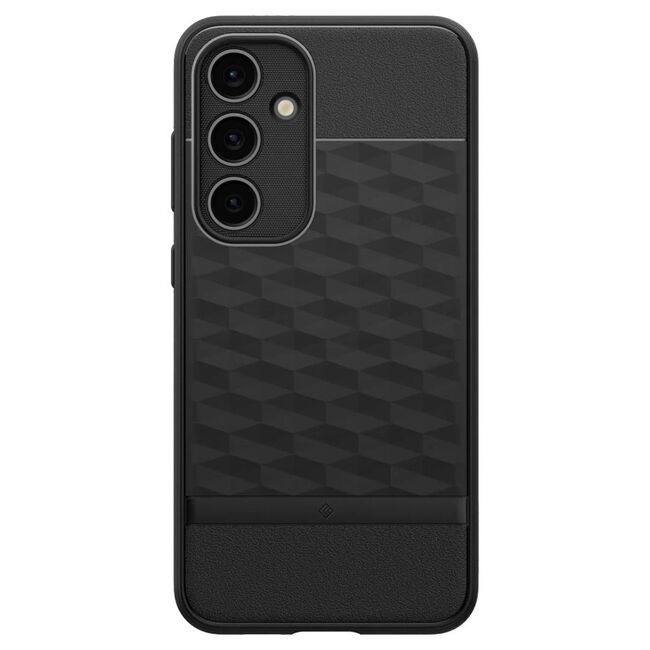 Husa Samsung Galaxy S24 FE Spigen Caseology Parallax, negru
