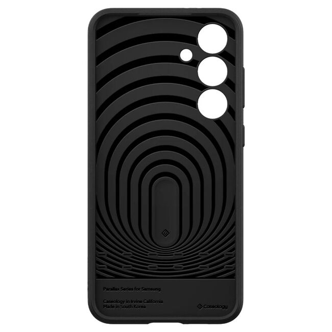 Husa Samsung Galaxy S24 FE Spigen Caseology Parallax, negru
