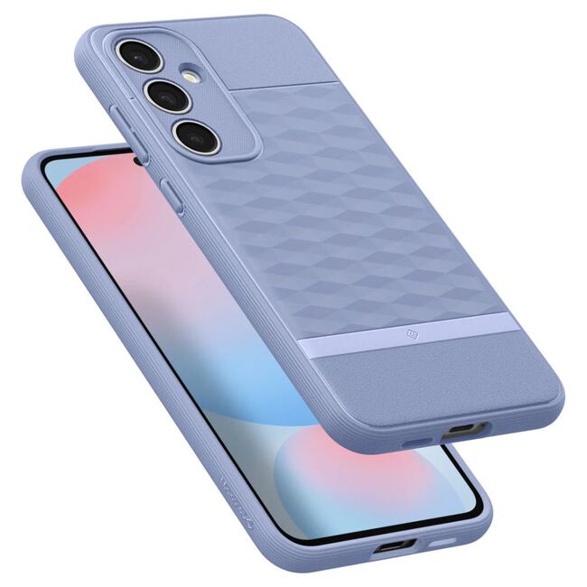 Husa Samsung Galaxy S24 FE Spigen Caseology Parallax, violet