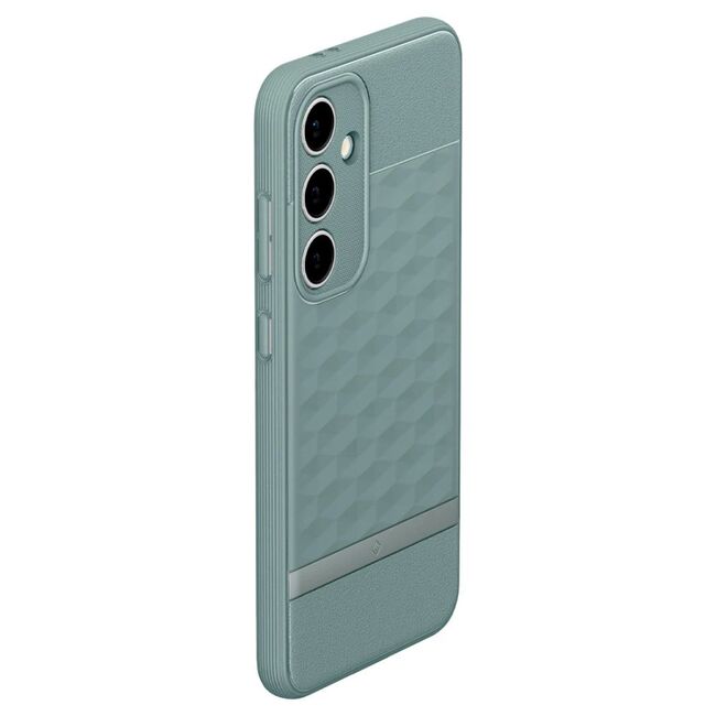 Husa Samsung Galaxy S24 FE Spigen Caseology Parallax, verde