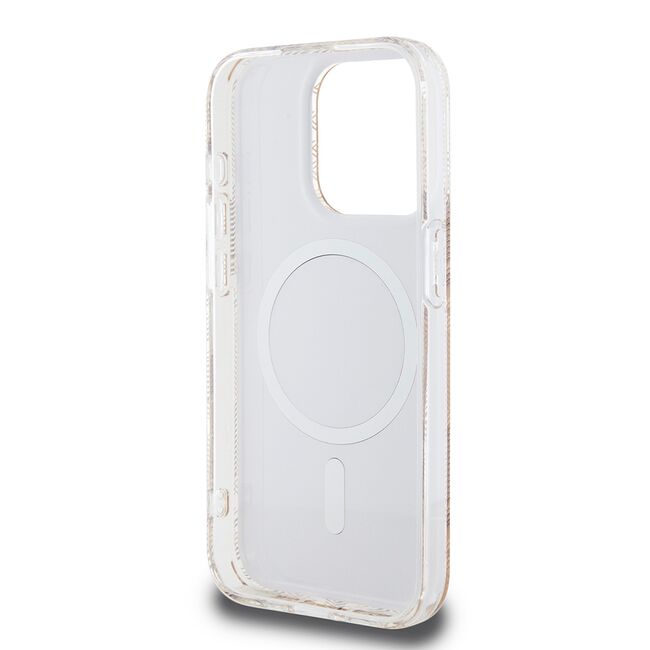 Husa pentru  iPhone 15 Pro Max cu MagSafe Guess - IML Series - maro